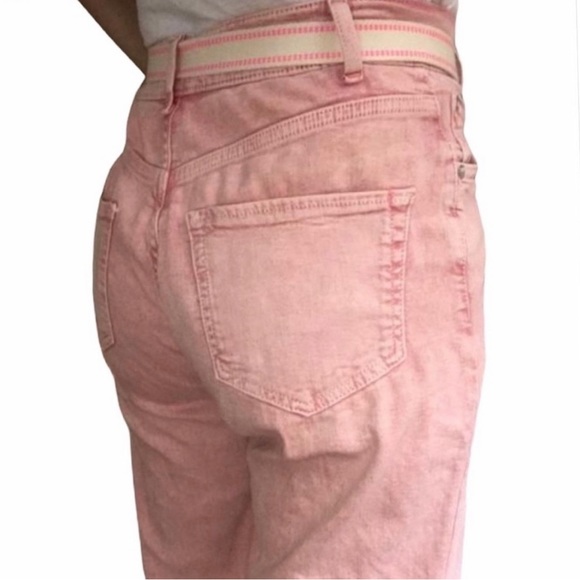 NWT Anthropologie Pilcro And The Letterpress Pink High Waist Jeans size 29 or 30 - Picture 5 of 14